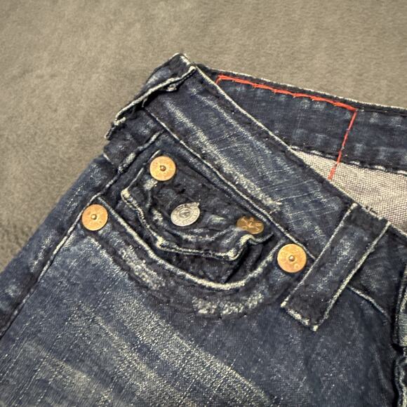 VTG True Religion JOEY SUPER T Big Stitch jeans Size 25 - Picture 3 of 9